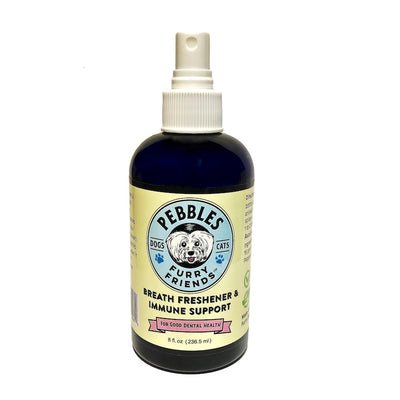 For Dogs • 15ppm TRIPLE ACTION NANO-SILVER with Peppermint Oil & Stevia