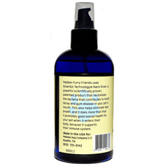 For ALL Pets • 15ppm TRIPLE ACTION NANO-SILVER with NO Peppermint Oil & NO Stevia