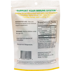 SUPER PRICE! • SUPERSILVER Lozenges w/ Manuka Honey & Triple Action Nano-Silver