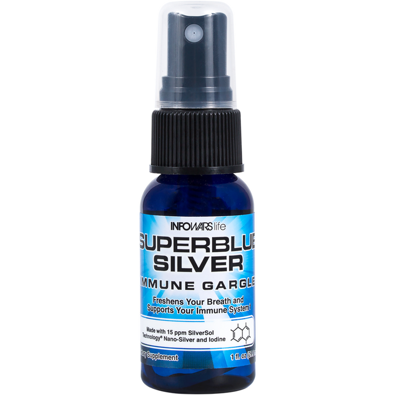 SUPER PRICE! $5.98 • 1 oz  SuperBlue SILVER  Immune Support with 15ppm Colloidal Nano Silver and Iodine