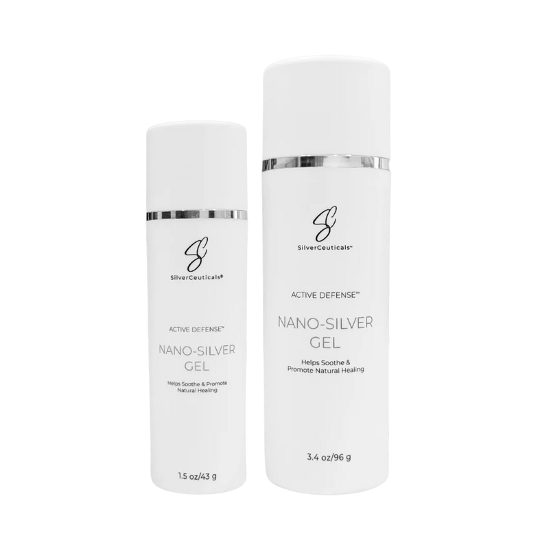 Active Defense Triple Action 32ppm Nano-Silver Skin Gel... NOW in 2 Sizes