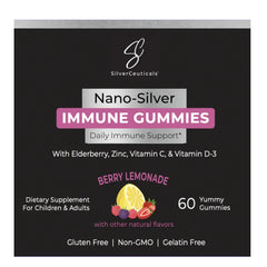 "NEW" • Daily Vitamin & Triple Action Nano-Silver Immune Gummies