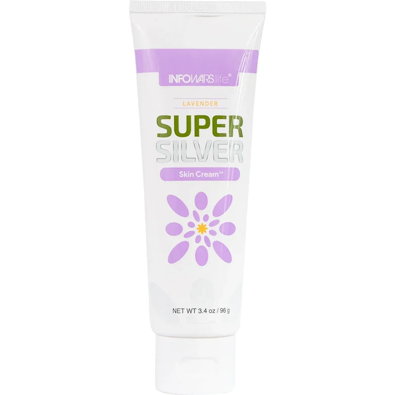 FREE 1.2oz Grapefruit Skin Cream w/ Purchase of SUPERSILVER 3.4oz Lavender Scent Skin Cream with Nano Silver