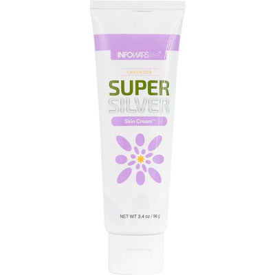 FREE 1.2oz Grapefruit Skin Cream w/ Purchase of SUPERSILVER 3.4oz Lavender Scent Skin Cream with Nano Silver