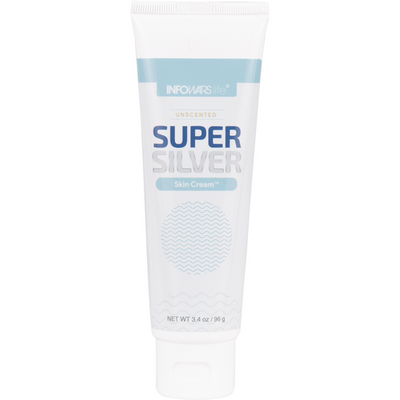 SUPERSILVER Skin Cream Unscented with SILVERSOL® NANO SILVER and Hyaluronic Acid