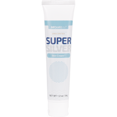 SALE * SUPERSILVER Skin Cream Unscented with SILVERSOL® NANO SILVER and Hyaluronic Acid